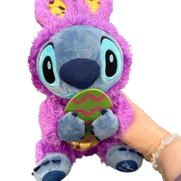Disney Store JAPAN 2024 Easter Bunny Plush Stitch CUTE - Picture 4 of 4